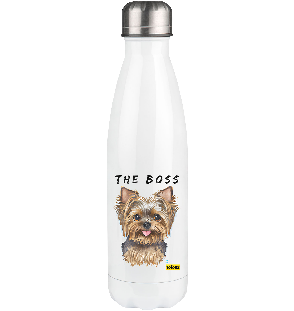 The Boss - Yorkshire Terrier - Stainless Steel Thermal Bottle